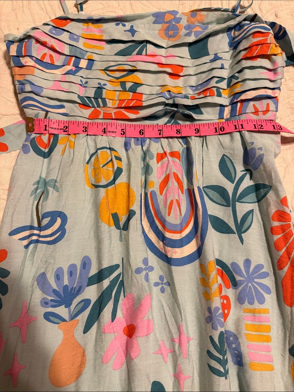 Blu Pepper summer vibes midi dress small - Picture 6 of 8